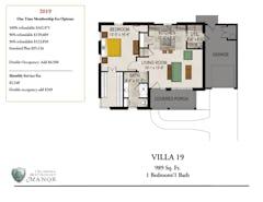 The Villa 19 floorplan image