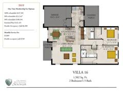 The Villa 16 floorplan image