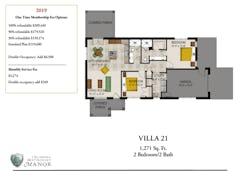 The Villa 21 floorplan image
