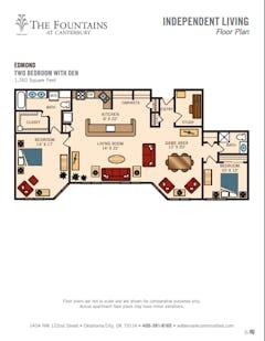 The Edmond floorplan image