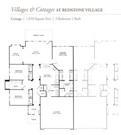 The Cottage floorplan image