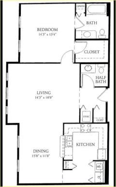 The Madison floorplan image