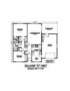 The Village C floorplan image