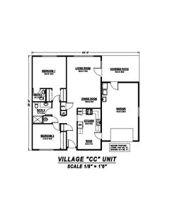 The Village CC floorplan image