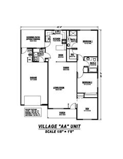 The Village AA floorplan image