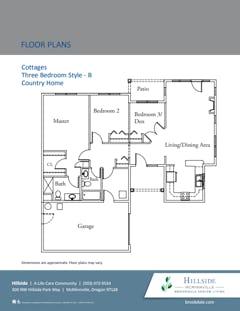 The Three Bedroom Style B floorplan image
