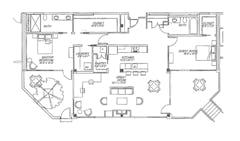 Two Bedroom Patio Home floorplan image