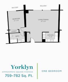 The Yorklyn floorplan image