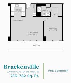 The Brackenville floorplan image
