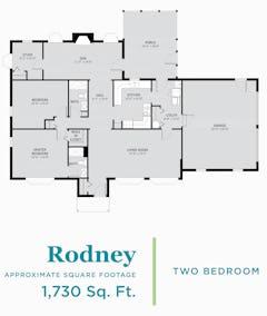 The Rodney floorplan image