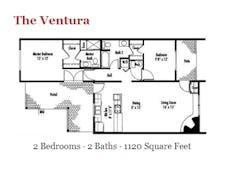 The Ventura floorplan image