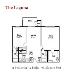 The Laguna  floorplan image