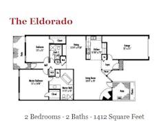 The Eldorado floorplan image