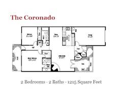 The Coronado  floorplan image
