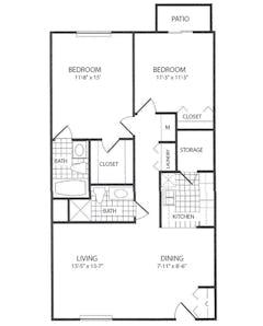 The Garden Home floorplan image