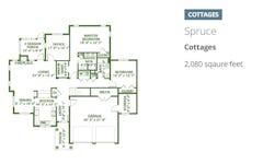 The Spruce floorplan image