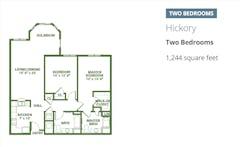The Hickory  floorplan image