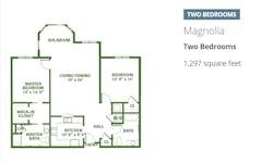 The Magnolia  floorplan image