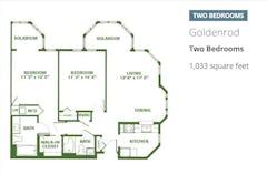 The Goldenrod floorplan image