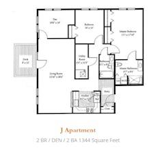 The J Apartment  floorplan image
