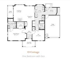 The O Cottage floorplan image