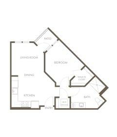 Unit A5 floorplan image