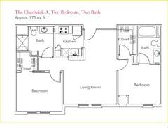 The Chadwick A floorplan image
