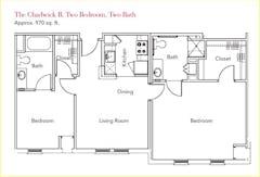 The Chadwick B floorplan image