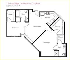 The Cambridge floorplan image