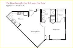The Gainsborough floorplan image