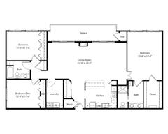 The Grand Teton floorplan image