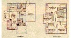 Four Bedroom - 2 Story floorplan image