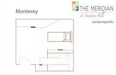 The Monterey floorplan image