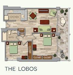 The Lobos floorplan image