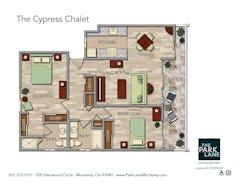 The Cypress Chalet  floorplan image