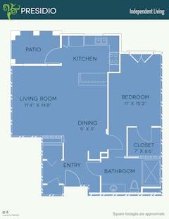 The Presidio  floorplan image