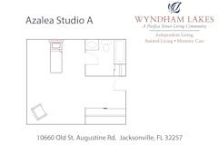 Azela Studio A floorplan image