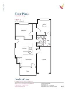 Cottage K floorplan image