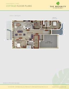 The Jensen floorplan image