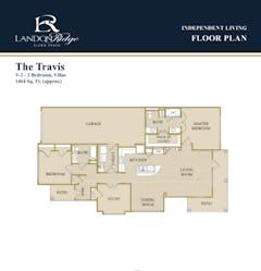 The Travis floorplan image