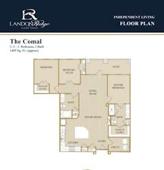 The Comal  floorplan image