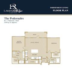 The Pedernales floorplan image