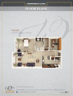 The Valle floorplan image