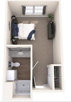 The MC Studio floorplan image